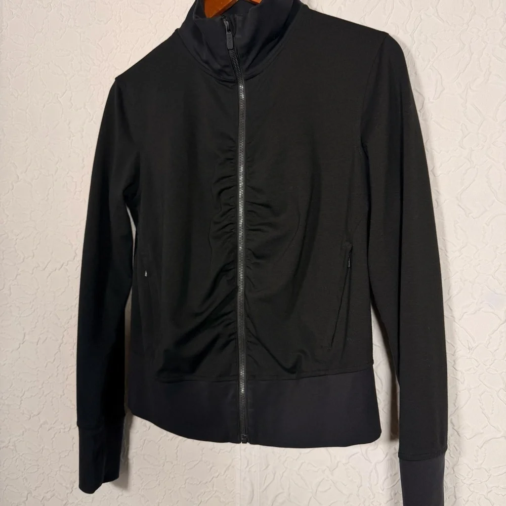 Lululemon Athletica Gather Up Jacket Black Sz 8